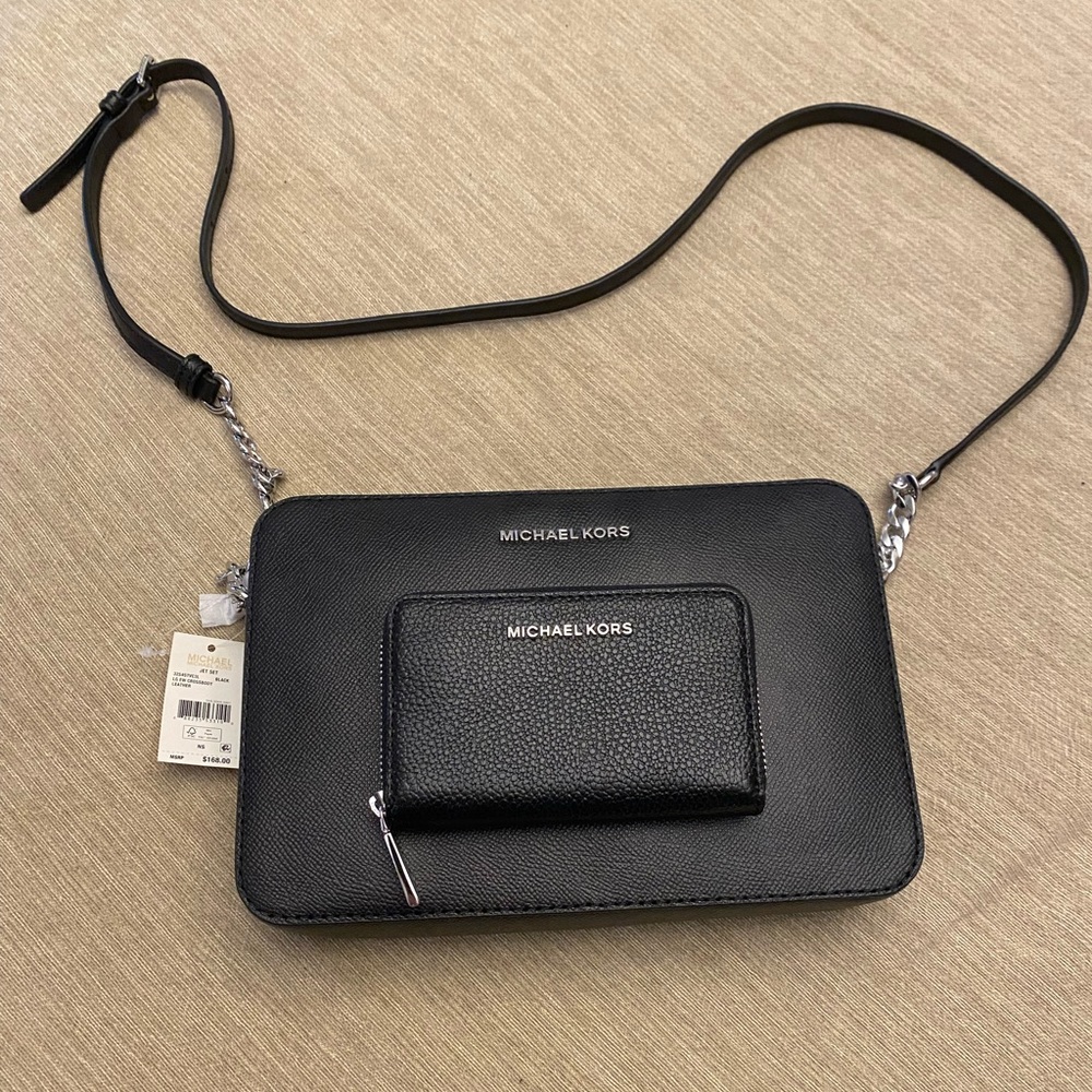 NWT Michael Kors crossbody & wallet